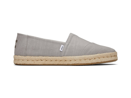 Alpargata Rope 2.0 Drizzle Grey Recycled Cotton Slubby Woven