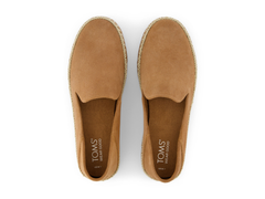 Carolina Brown Sugar Suede Deco Stitch