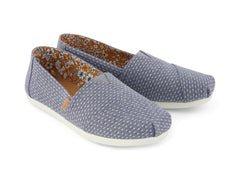 Alpargata Niagara Mist Chambray Dot