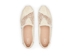 Alpargata Natural Moroccan Crochet