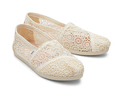 Alpargata Natural Moroccan Crochet