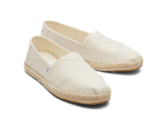 Alpargata Rope Natural Recycled Cotton Slubby Woven