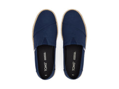 Alpargata Rope 2.0 Navy Recycled Cotton Slubby