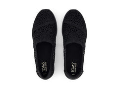 Alpargata Plus Black Moroccan Crochet