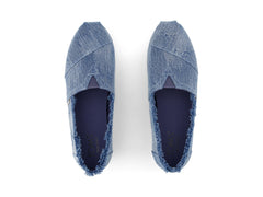 Alpargata Dark Sky Textured Denim Fray