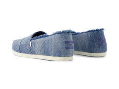 Alpargata Dark Sky Textured Denim Fray