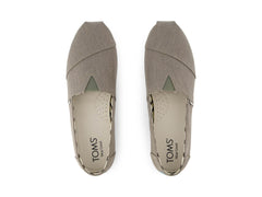 Alpargata Vetiver Grey Heritage Canvas