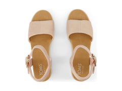 Diana Pale Rose Metallic Suede