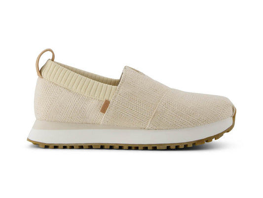 Resident 2.0Natural Undyed Metallic Linen Stripe