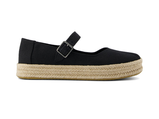 Carolina Mary Jane Black Heavy Canvas