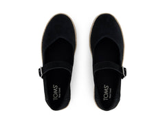 Carolina Mary Jane Black Suede