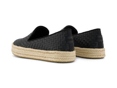 Carolina Black Woven Basket PU