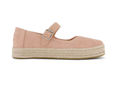 Carolina Mary Jane Café Creme Suede