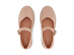 Carolina Mary Jane Café Creme Suede