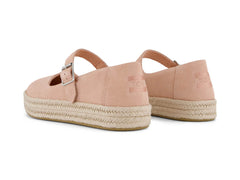 Carolina Mary Jane Café Creme Suede
