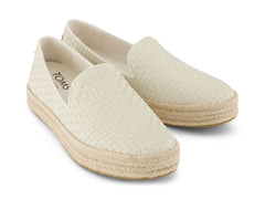 Carolina Light Sand Woven Basket PU