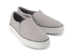 Emily Drizzle Grey Heritage Canvas