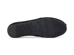 Alpargata Ballet Black Microsuede Studs