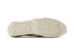 Alpargata Toffee Textured Plaid Suede