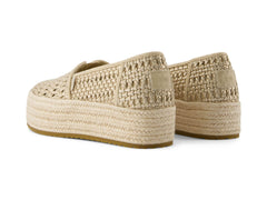 Valencia Champagne Metallic Basket Weave