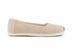 Alpargata Ballet Champagne Tonal Sparkle Woven