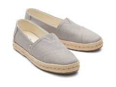 Alpargata Rope 2.0 Drizzle Grey Recycled Cotton Slubby Woven