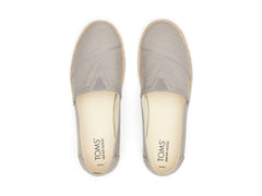 Alpargata Rope 2.0 Drizzle Grey Recycled Cotton Slubby Woven