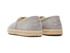 Alpargata Rope 2.0 Drizzle Grey Recycled Cotton Slubby Woven