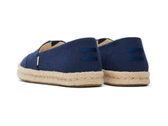 Alpargata Rope 2.0 Navy Recycled Cotton Slubby Woven