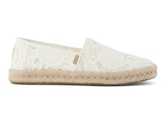 Alpargata Rope 2.0 Egret Floral Crochet