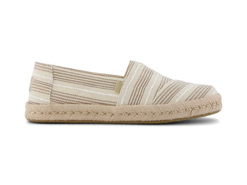 Alpargata Rope 2.0 Natural Metallic Stripe
