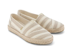 Alpargata Rope 2.0 Natural Metallic Stripe