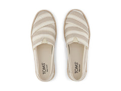 Alpargata Rope 2.0 Natural Metallic Stripe