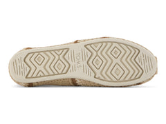 Alpargata Almond Multi Engineered Crochet