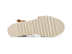 Diana Almond Multi Engineered Crochet Suede