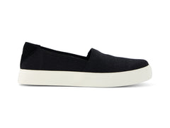 Kameron Black Open Weave Mesh Suede