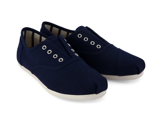Cordones Plus Navy Canvas
