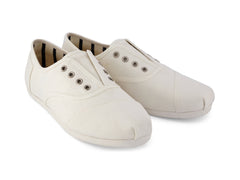 Cordones Plus White Canvas