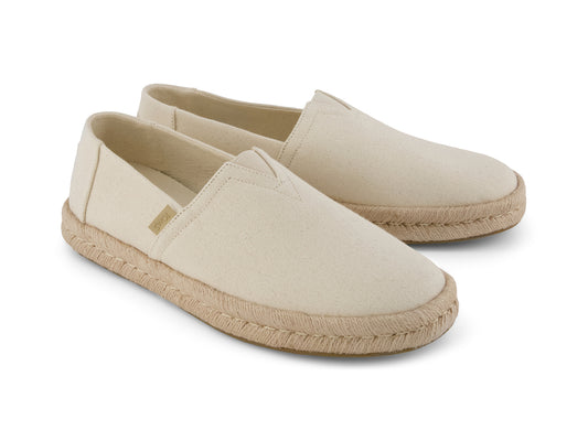 Alpargata Rope 2.0 Natural Recycled Cotton Slubby Woven