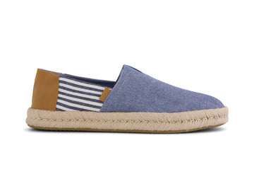 Alpargata Rope 2.0 Navy Chambray Nautical Stripe