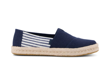 Alpargata Rope 2.0 Navy Heritage Canvas Woven Stripe