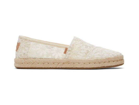 Alpargata Rope Sole 2.0 Natural Floral Lace