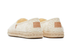 Alpargata Rope Sole 2.0 Natural Floral Lace