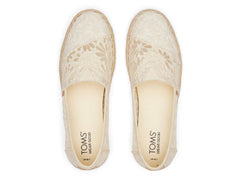 Alpargata Rope Sole 2.0 Natural Floral Lace