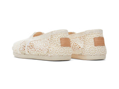 Alpargata Natural Moroccan Crochet