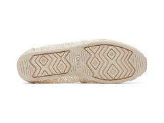 Alpargata Natural Moroccan Crochet