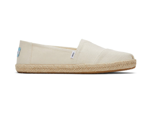 Alpagata Rope Natural Recycled Cotton Slubby Woven