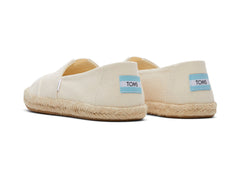Alpargata Rope Natural Recycled Cotton Slubby Woven