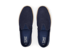 Alonso Loafer Rope Navy Heritage Canvas-Suede