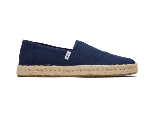 Alpargata Rope 2.0 Navy Recycled Cotton Slubby